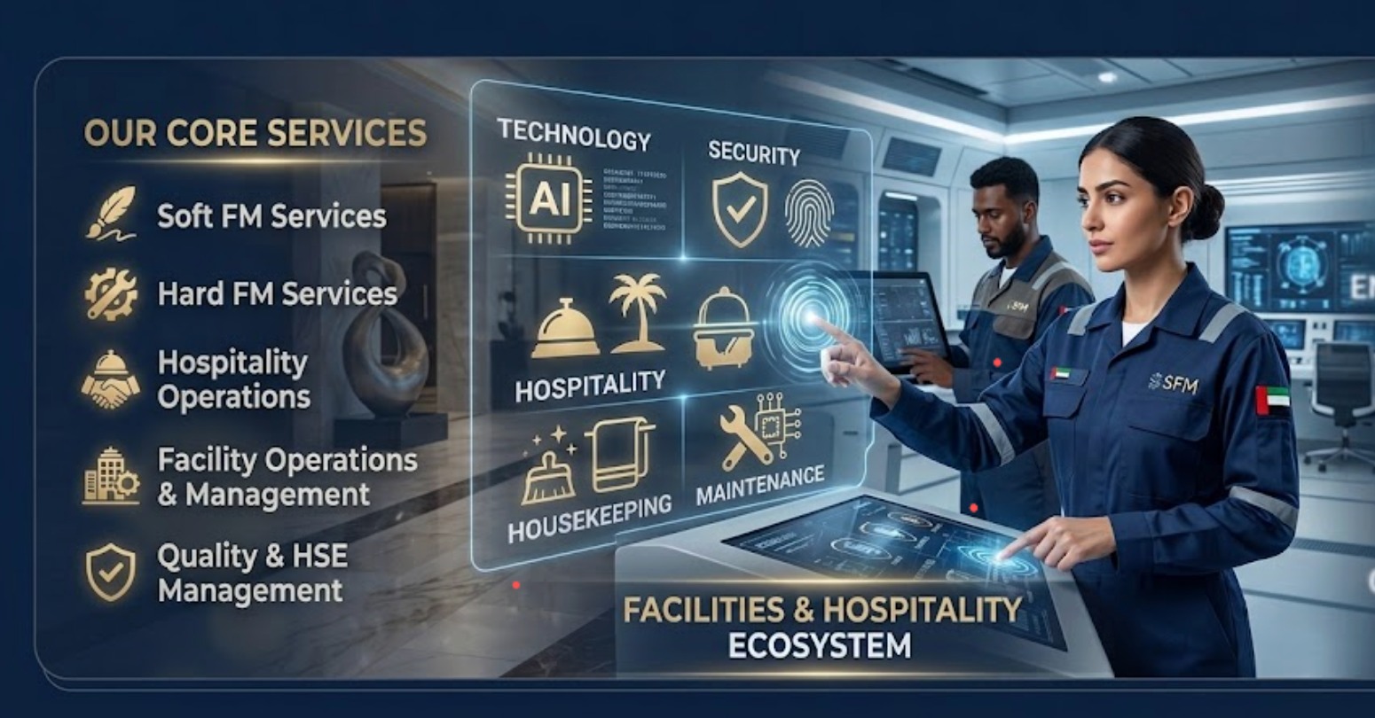 Surgeline Facilities Management - Professional integrated FM and hospitality operations across the UAE.